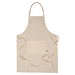 Fairtrade Baumwollschürze Colchester,beige