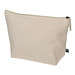Fairtrade Kulturtasche aus Baumwolle , beige