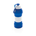 XD COLLECTION Faltbare Silikonflasche, 580 ml, blau XD COLLECTION Faltbare Silikonflasche, 580 ml, blau