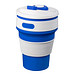 retumbler® Faltbarer To-Go Becher Anápolis, 350 ml, blau