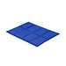 Faltbares Sitzkissen Comfort, blau