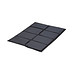 Faltbares Sitzkissen Comfort, schwarz
