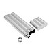Flachmann CIGAR STYLE,silber