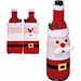 Flaschenüberzieher mit Weihnachtmotiv JILL, rot