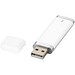 Flat USB-Stick, weiss, 1GB