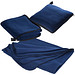 Fleecedecke/-kissen 2 in 1, navy
