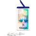 FlipTin, 20 g, Traubenzuckertabletten, blank, blau-transparent, Bodylabel