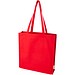 Florida 270 g/m² Tragetasche mit Seitenfalten 14L, rot