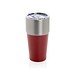 Fluid Becher aus RCS-zertifiziert recyceltem Stahl, 500ml, rot