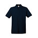 FRUIT OF THE LOOM® Unisex Poloshirt Pique, Deep Navy, M