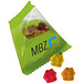 Trolli Fruchtgummi Tetraeder, Haus, inkl. Druck, transparente Folie