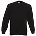 FRUIT OF THE LOOM® Unisex Sweatshirt Set-In, schwarz, L