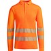 Sicherheits-Langarm-Poloshirt, XXXL, Neon-Orange