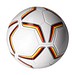 Fußball Germany, groß, weiß/Deutschland-Farben