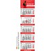 Geiger-Notes Monatskalender Grande Wire-O 5 Bestseller, inkl. Druck, hellgrau