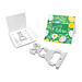 ROMINOX® Key Tool Bunny / Hase (16 Fkt.) im Motiv-Mäppchen Frohe Ostern, grün
