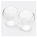 Gläser-Set DRINK LINE S, doppelwandig: 2er Set,transparent