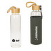Glasflasche Bamboo mit Hülle, 550 ml, transparent Glasflasche Bamboo mit Hülle, 550 ml, transparent