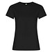 Golden T-Shirt für Damen, schwarz, L