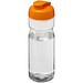 H2O Active® Base 650 ml Sportflasche mit Klappdeckel, transparent/orange