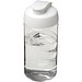 H2O Active® Bop 500 ml Sportflasche mit Klappdeckel, transparent/weiß