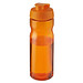 H2O Active® Eco Base 650 ml Sportflasche mit Klappdeckel, orange/ orange