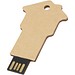 Haus USB-Stick 2.0 aus recyceltem Papier, Kraftpapier, 32GB