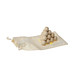 Holzpuzzle-Set, Pyramide