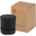 Hunor 3 W kabelloser Lautsprecher aus recyceltem Kunststoff, schwarz
