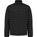 IQONIQ Maiko Herren Steppjacke aus recyceltem Polyester, schwarz, XL