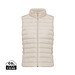 Iqoniq Meru Damen Bodywarmer aus recyceltem Polyester, beige, XL