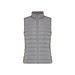 Iqoniq Meru Damen Bodywarmer aus recyceltem Polyester, Silbergrau, L