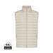 Iqoniq Meru Herren Bodywarmer aus recyceltem Polyester, beige, XL