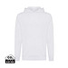 Iqoniq Rila Lightweight Hoodie aus recycelter Baumwolle, weiß, M
