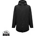 IQONIQ Thelon Parka aus recyceltem Polyester, schwarz, L