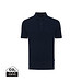 Iqoniq Yosemite Piqué-Poloshirt aus recycelter Baumwolle, navy blau, XXXL