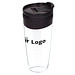 Isolierbecher Gusto, 350 ml, transparent