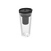 Isolierbecher Mocha mit Teesieb, transparent