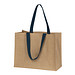 Jutetasche, dunkelblau
