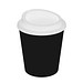 Kaffeebecher Premium small, 250 ml, weiß/schwarz