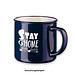 Keramiktasse Camper, Dunkelblau Keramiktasse Camper, Dunkelblau
