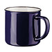 Keramiktasse Camper, 360 ml, dunkelblau