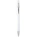 Kish Kugelschreiber mit silbernem Finish, weiss