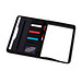 Konferenzmappe AVANTI ZIP im DIN-A4-Format,blau, schwarz