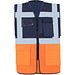 Marineblau / Signal-Orange