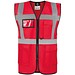 Korntex® Comfort Warnweste Hamburg, Multifunktional, L, Rot