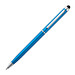 Kugelschreiber mit Touchfunktion, blaue Mine, hellblau
