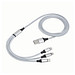 Ladekabel CHARGE DISTANCE,silber