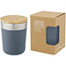 Lagan 300 ml Kupfer-Vakuum Isolierbecher mit Bambusdeckel, eisblau