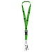 Lanyard Express, 10 mm, Grün (Green 361 C)